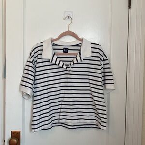 Cropped Gap Polo